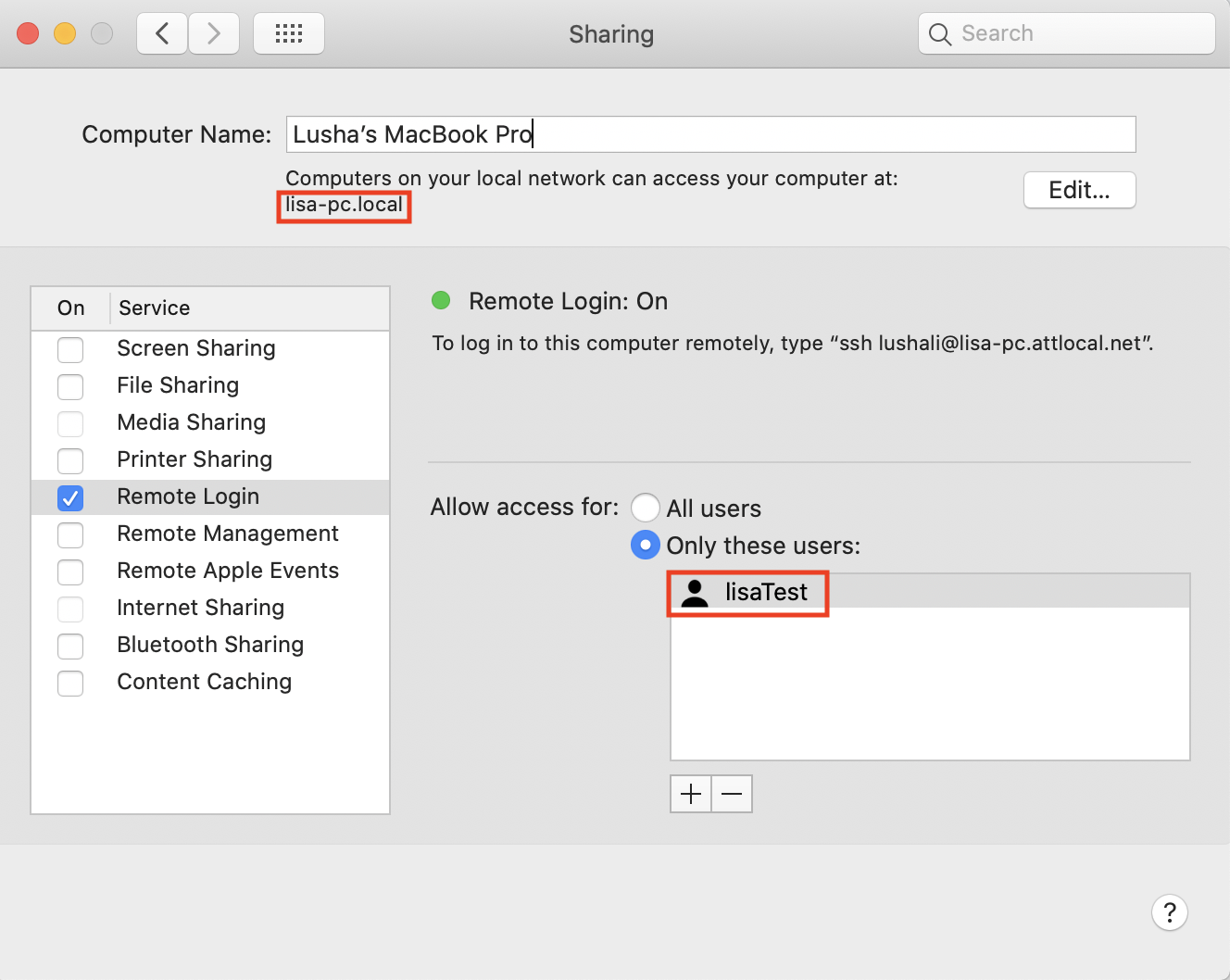 set up separate pc for quickbooks remote login from mac